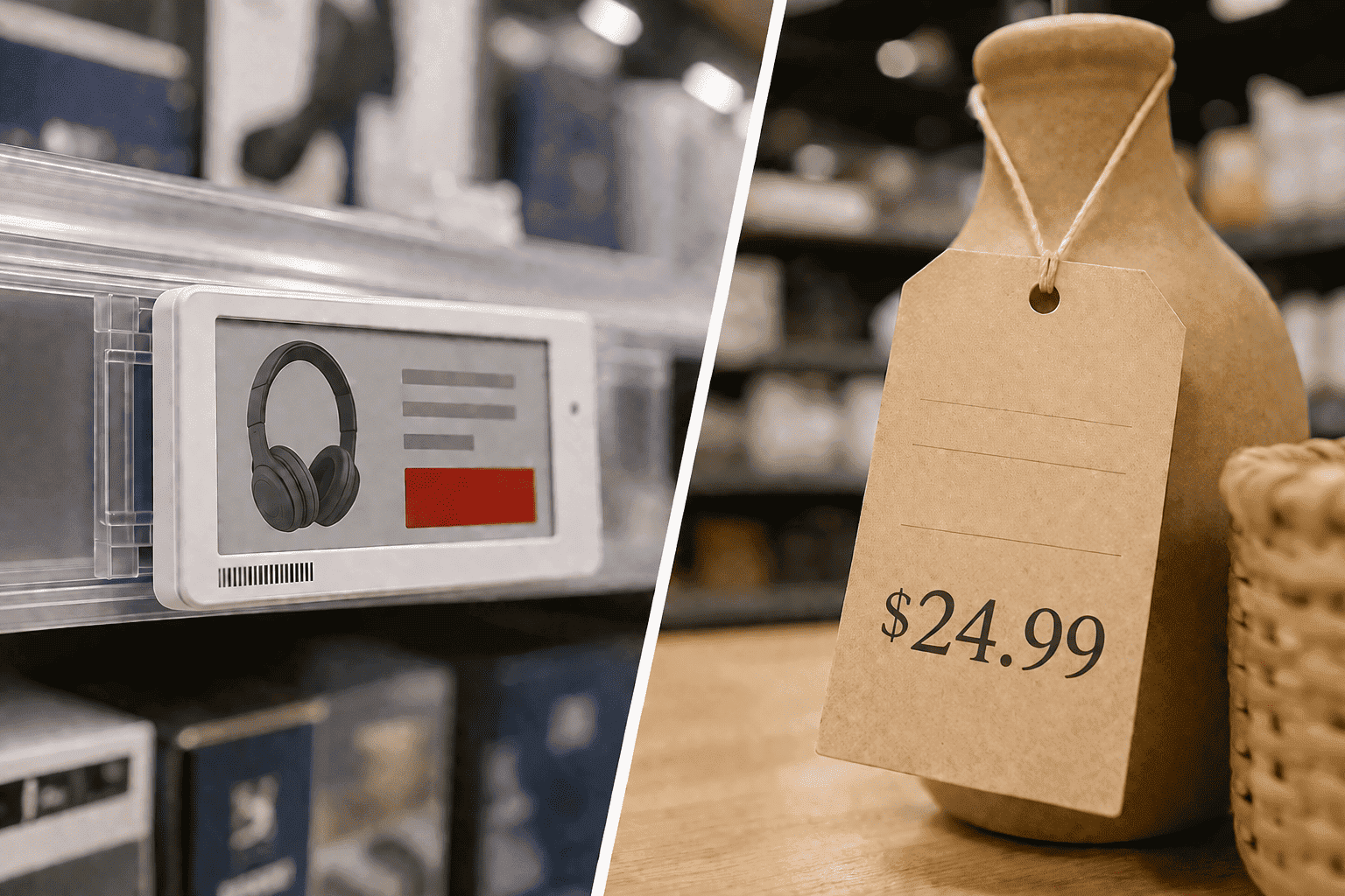 Digital Price Tags vs Paper Tags: Key Differences and Retail Impact